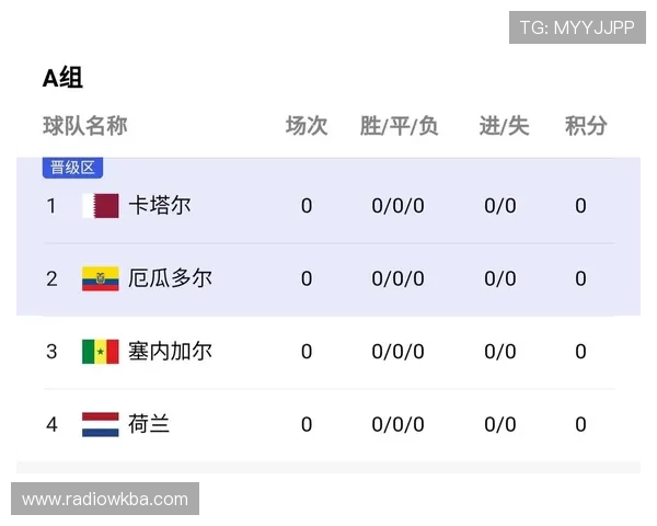 世界杯B组卡塔尔出线概率分析